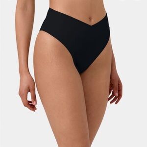 Crossover Bikini Bottom Swimsuit Halara